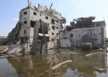 Gaza flooding