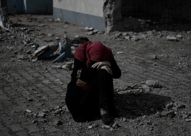 Palestinian woman