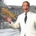 NIgel Farage and a JCB digger in the West Bank