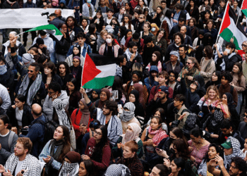 KCL Palestine protest