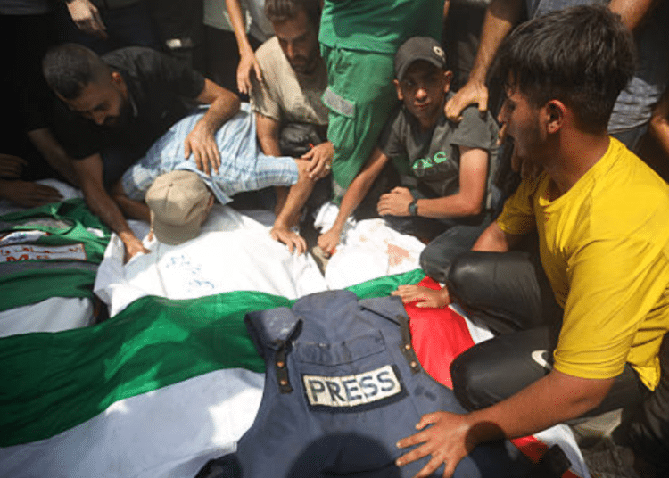 Palestinian journalists
