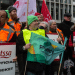 TSSA rail union picket