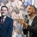 Wes Streeting, Zack Polanski, and a booing crowd