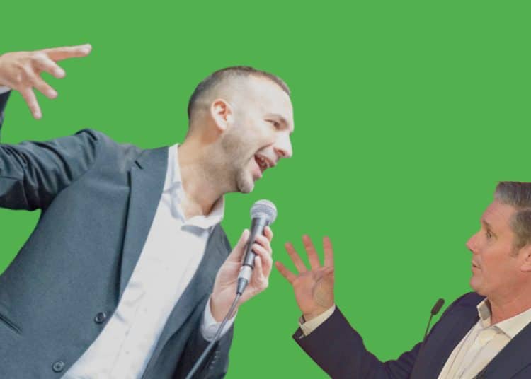 Zack Polanski and Keir Starmer - Green Party