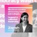 Zarah Sultana celebrating the collective leadership model Your Party