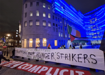 protesters BBC