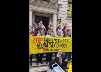 Shell protest