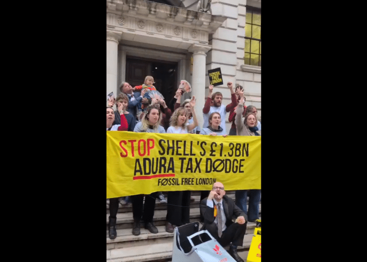 Shell protest