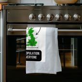 Tea Towel Population Everyone