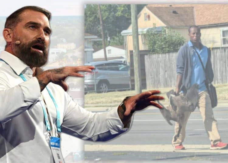 Ant Middleton over a misinformation image