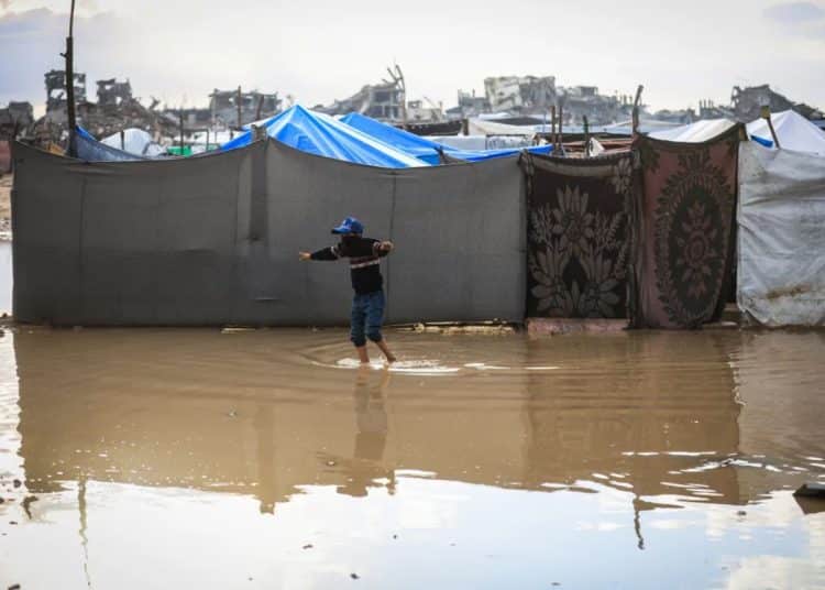 Gaza flooding