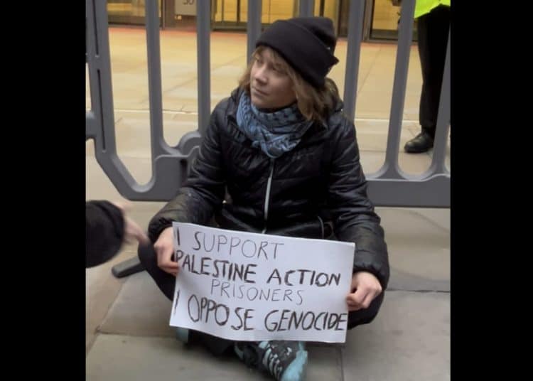Greta Thunberg arrested — Palestine action protest