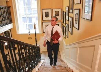 Keir Starmer at Downing Street