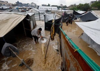 Gaza flooding