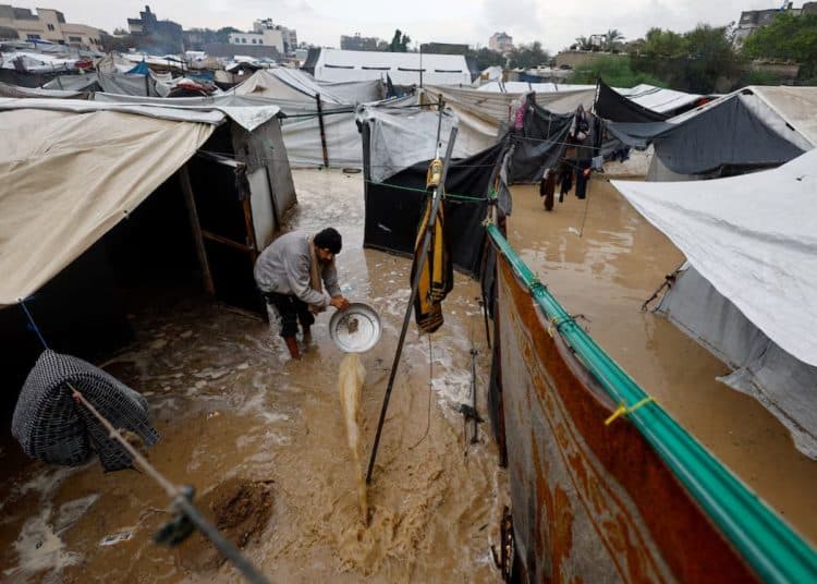 Gaza flooding
