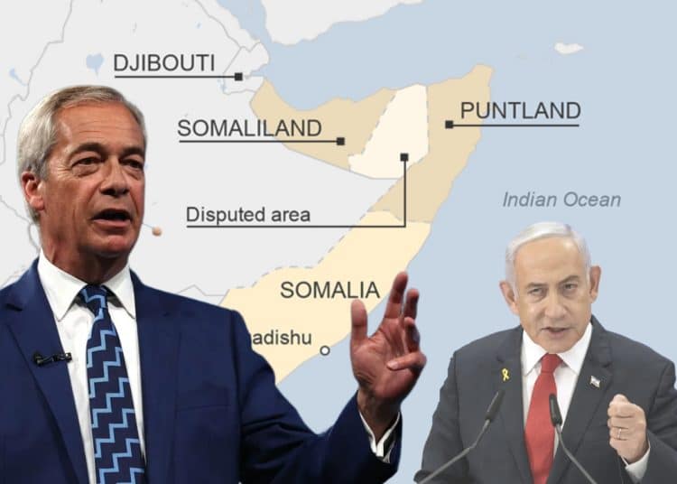 Nigel Farage, Benjamin Netanyhau, and Somaliland
