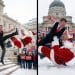 Republican Chris Garten beating up Santa Claus