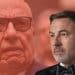 Rupert Murdoch and David Walliams