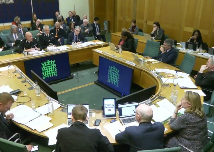 The West Midlands Police at the Home Office Affairs Committee