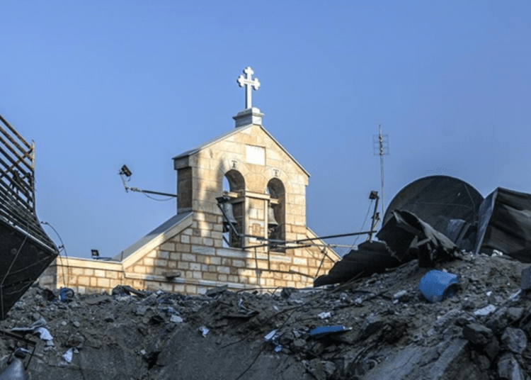 Christmas is interrupted for Gaza's christian community