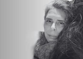 Marcia in grayscale ME