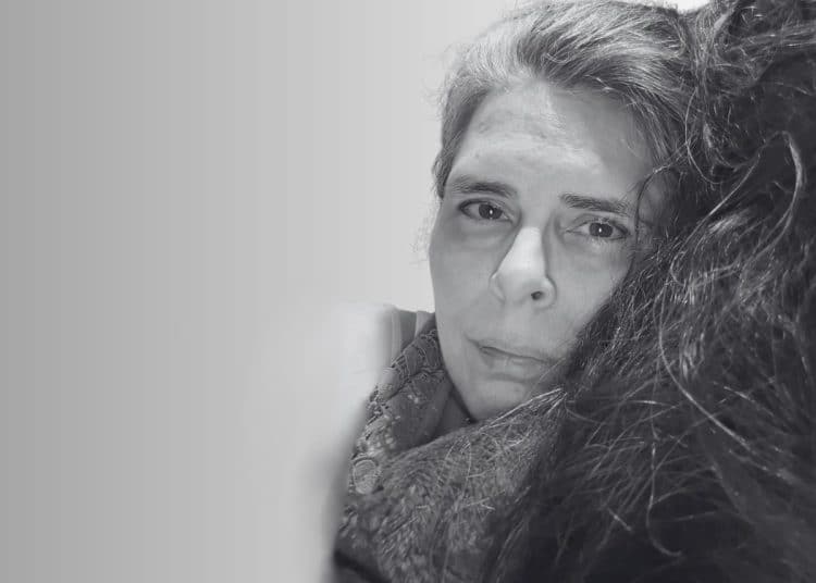 Marcia in grayscale ME