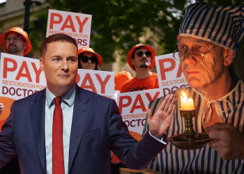 Wes Streeting goes full Scrooge over resident doctors' strike