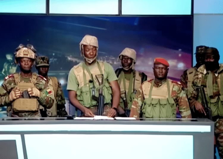 Benin coup — televised