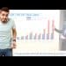 A graph showing student debt rising and a young man turning his pockets inside out
