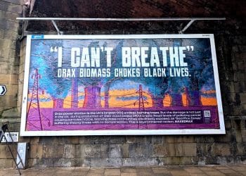 Axe Drax billboard in Leeds