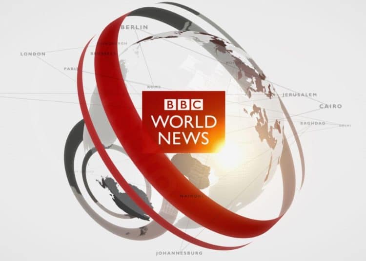 BBC World News title screen