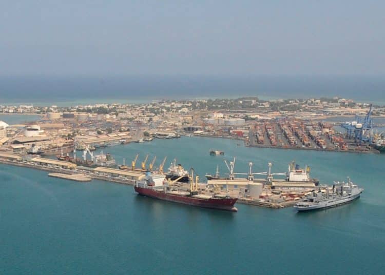 The port of Berbera, Somaliland