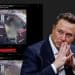 Elon Musk and a blurred image of Renee Nicole Good after ICE shot her to death Grok