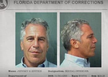 Florida Department of Corrections mugshot of Jeffrey Epstein