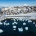 A port town in Greenland