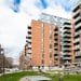 Hoey Court and Massey House, east London, where residents have been without heating and hot water