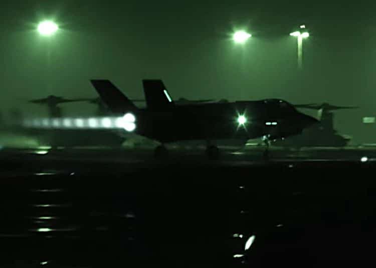 Israeli F-35I stealth fighters take off from RAF Mildenhall