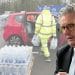 Labour Keir Starmer and South West Water handing out water
