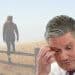 Keir Starmer with his head in hands and a woman walking away, Labour