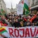 Kurds march in London to protest genocide in North East Syria