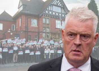 Lee Anderson and Reform door knockers
