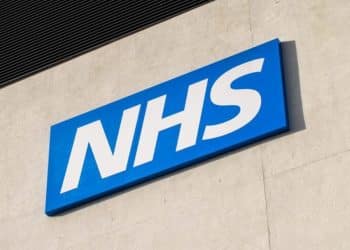 NHS sign on a wall LeDeR