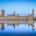 Houses of Parliament Palace of Westminster from across the Thames