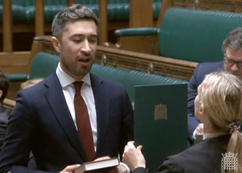 Damien Egan sworn in as MP