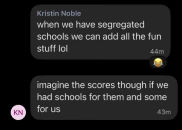 segregated schools