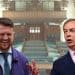 Tommy Robinson and Nigel Farage