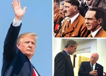 Trump, Hitler, Goebbels, George W. Bush, and Dick Cheney Glenn Greenwald