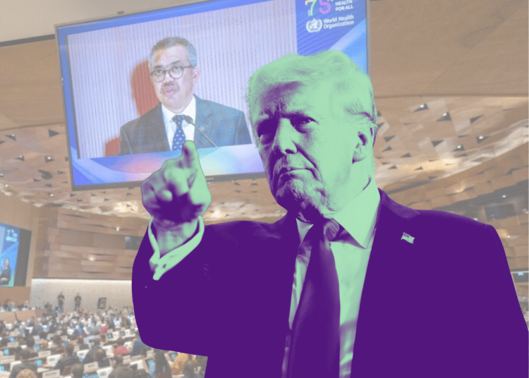 Trump bids farewell to WHO