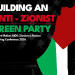 Green party notion on Zionism