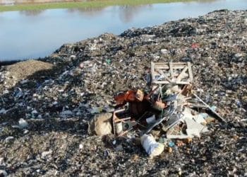 Waste dump